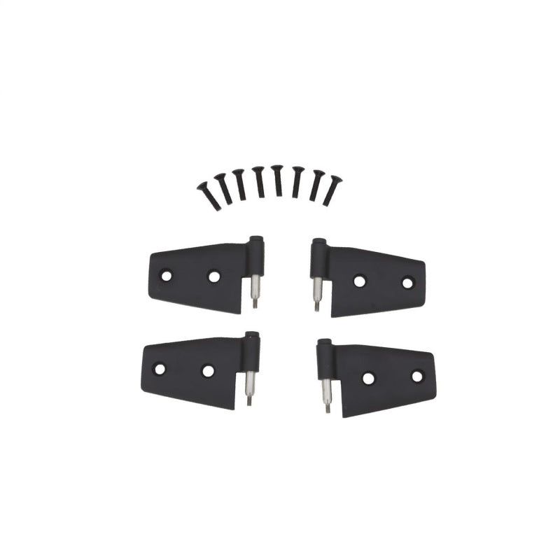 Rampage 87641 - RAM87641 - Rampage 2007-2018 Jeep Wrangler(JK) Door Hinges - Black - Shipped in Europe - Tuningsupply.com