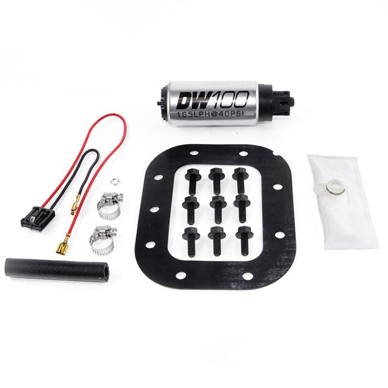 DeatschWerks 9-101-1027 - DWK9-101-1027 - DeatschWerks 165 LPH In-Tank Fuel Pump w/ 84-85 Chevrolet Corvette Install Kit - Shipped in Europe - Tuningsupply.com
