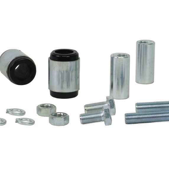 Whiteline KCA329 - WHLKCA329 - Whiteline 09 lancer Ralliart Rear Camber adj kit-control arm upper bushes - Shipped in Europe - Tuningsupply.com