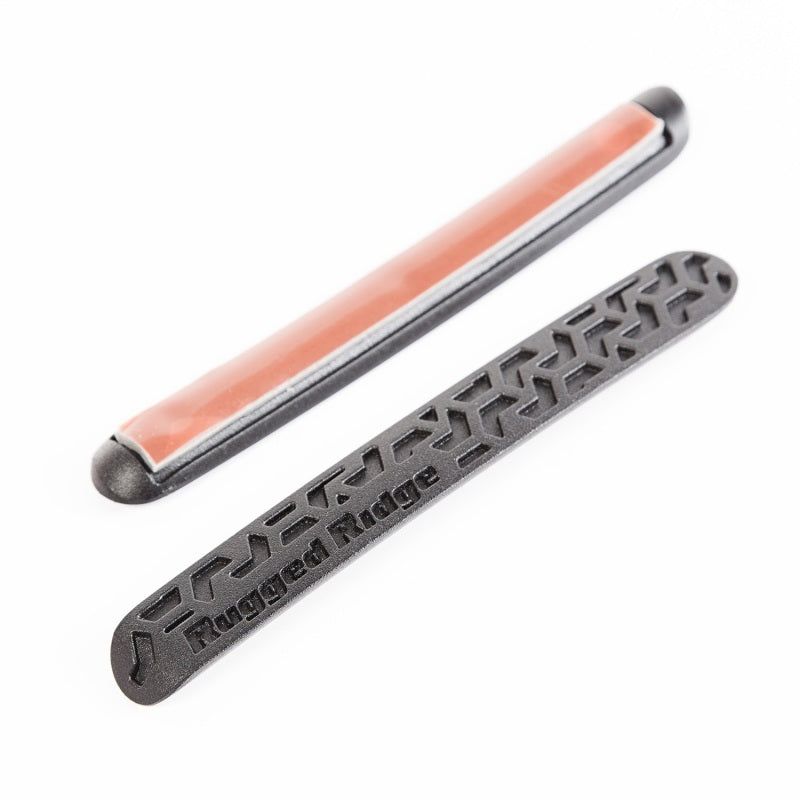 Rugged Ridge 13311.49 - RUG13311.49 - Rugged Ridge Elite Dr Hndle Inserts Black Tread 4Dr 07-18 Jeep Wrangler JK - Shipped in Europe - Tuningsupply.com