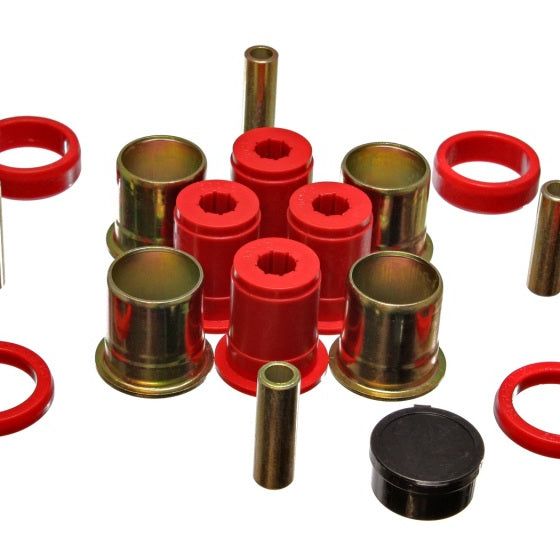 Energy Suspension 3.3169R - ENG3.3169R - Energy Suspension Control Arm Bushing Uppers Only - Red - Shipped in Europe - Tuningsupply.com