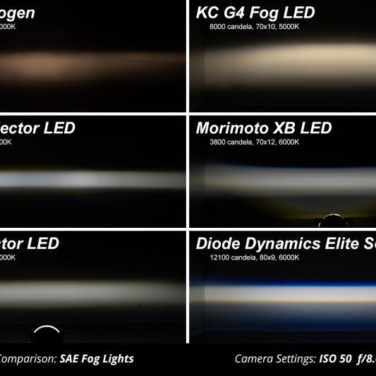 Diode Dynamics DD5171P - DIODD5171P - Diode Dynamics Elite Foglamp Type F2 - White (Pair) - Shipped in Europe - Tuningsupply.com