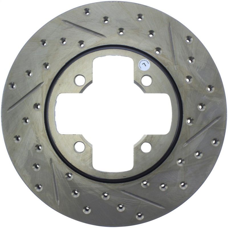 Stoptech 127.42005L - STO127.42005L - StopTech Slotted & Drilled Sport Brake Rotor - Shipped in Europe - Tuningsupply.com