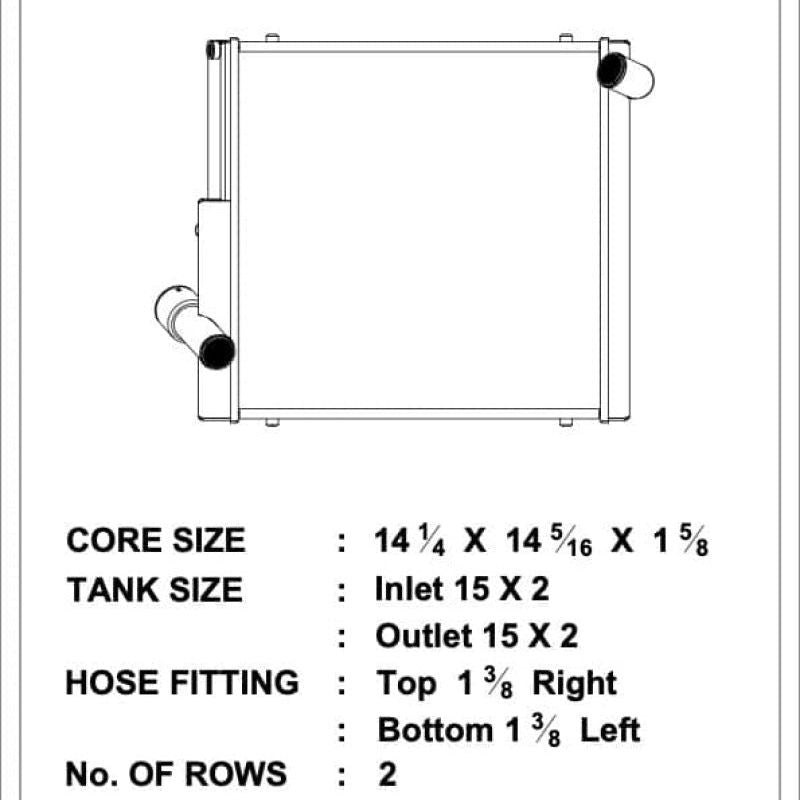 CSF 7087 - CSF7087 - CSF Porsche 991.2 Carrera/GT3/RS/R 991 GT2/RS 718 Boxster/ Cayman/ GT4 Aluminum Side Radiator- Right - Shipped in Europe - Tuningsupply.com