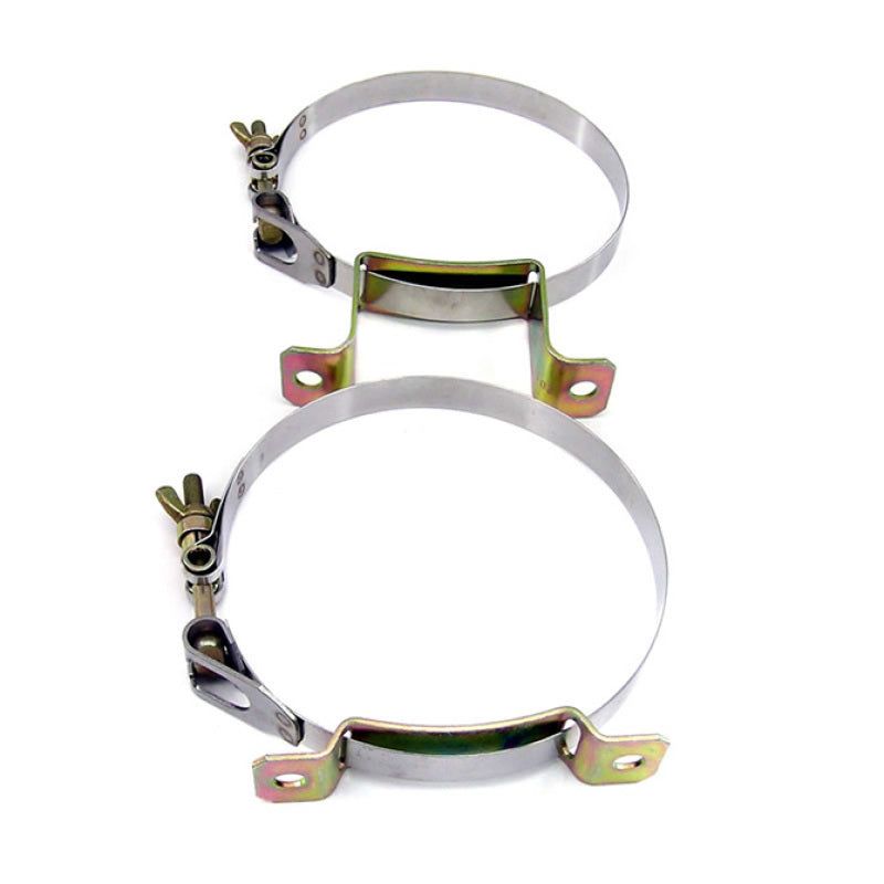Nitrous Express 11106 - NEX11106 - Nitrous Express Stainless Steel Bottle Brackets for 10lb/15lb Aluminum Bottles - Shipped in Europe - Tuningsupply.com