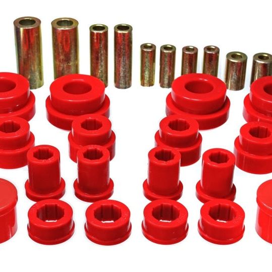 Energy Suspension 7.3121R - ENG7.3121R - Energy Suspension 02-09 350Z / 03-07 Infiniti G35 Red Front Control Arm Bushing Set - Shipped in Europe - Tuningsupply.com