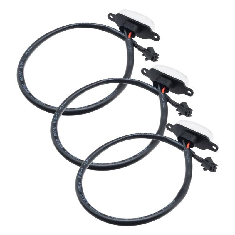 ORACLE Lighting 5889-005-C - ORL5889-005-C - Oracle Universal Pre-Runner Style LED Grill Light Kit (New Style) - Amber w/Clear Lens - Shipped in Europe - Tuningsupply.com