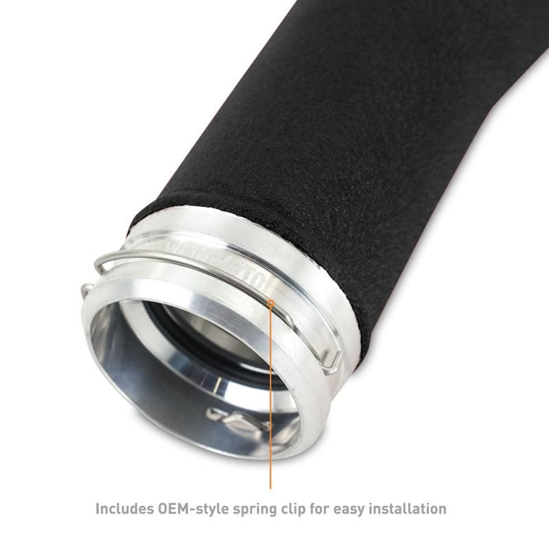 Mishimoto MMICP-WRX-22MWBK - MISMMICP-WRX-22MWBK - Mishimoto 2022+ Subaru WRX Charge Pipe Micro - Wrinkle Black - Shipped in Europe - Tuningsupply.com