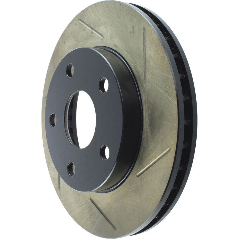 Stoptech 126.44069SL - STO126.44069SL - StopTech Power Slot 1/90-95 Toyota MR2 Front Left SportStop Slotted Rotor - Shipped in Europe - Tuningsupply.com