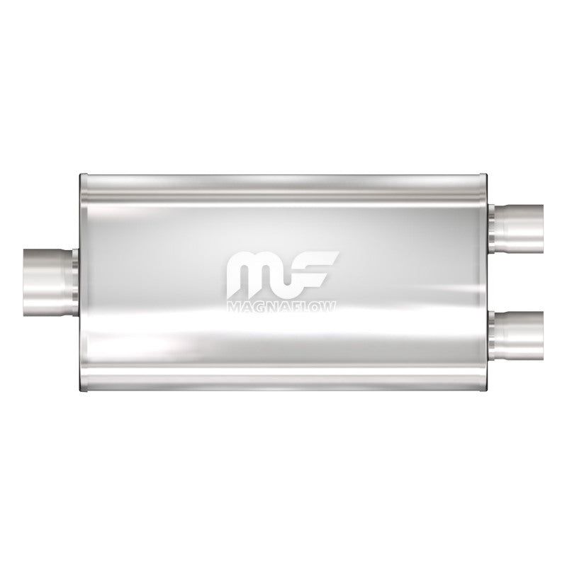 Magnaflow 12587 - MAG12587 - MagnaFlow Muffler Mag SS 22X5X11 2.5/3.50 D/C - Shipped in Europe - Tuningsupply.com