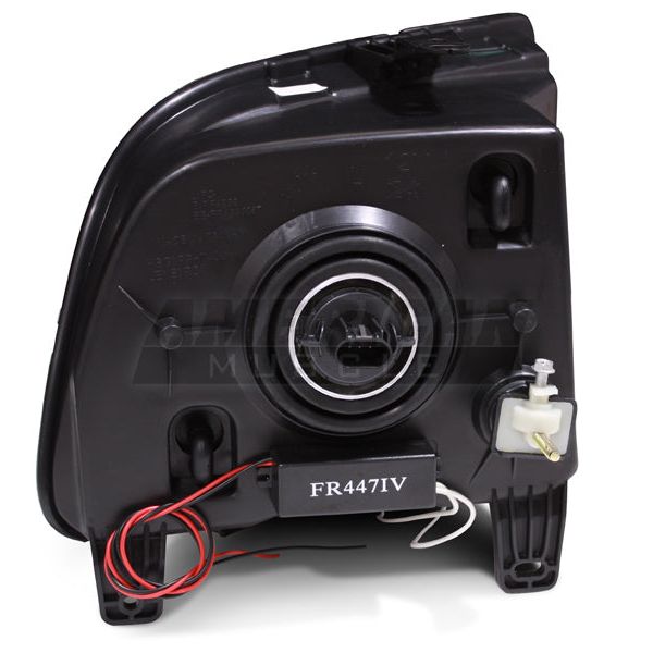 Raxiom 49121 - RAX49121 - Raxiom 05-09 Ford Mustang GT V6 Axial Series CCFL Halo Projector Headlight- Blk Housing (Smkd Lens) - Shipped in Europe - Tuningsupply.com