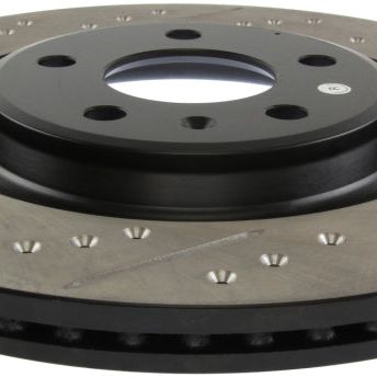 Stoptech 127.33137R - STO127.33137R - StopTech Slotted & Drilled Sport Brake Rotor - Shipped in Europe - Tuningsupply.com