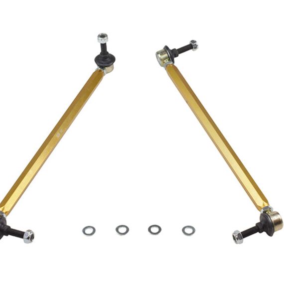 Whiteline KLC177 - WHLKLC177 - Whiteline 10+ Chevy Camaro FR Coupe Front Sway Bar - Link Assy H/D Adj Steel Ball (380mm C to C) - Shipped in Europe - Tuningsupply.com