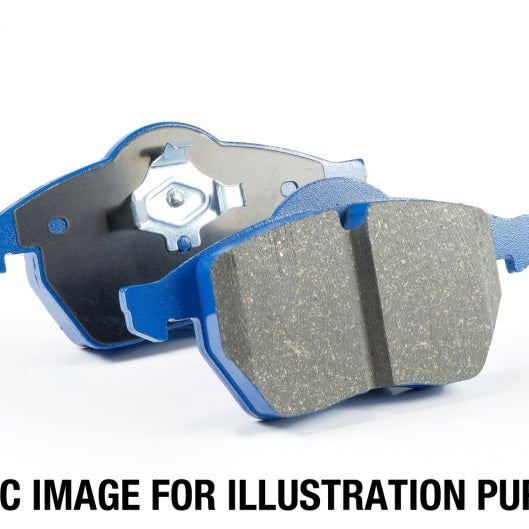 EBC DP53040NDX - EBCDP53040NDX - EBC 2015+ Ford Mustang (6Th Gen) 2.3L Turbo (GT Package) Bluestuff Front Brake Pads - Shipped in Europe - Tuningsupply.com