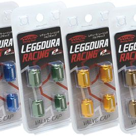 Project Kics WCKIVR - PJKWCKIVR - Project Kics Leggdura Racing Valve Cap Set Red - Shipped in Europe - Tuningsupply.com