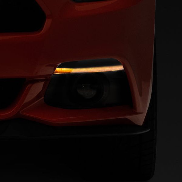 Raxiom 408222 - RAX408222 - Raxiom 15-17 Ford Mustang Axial Series LED Sequential Turn Signals (Smoked) - Shipped in Europe - Tuningsupply.com