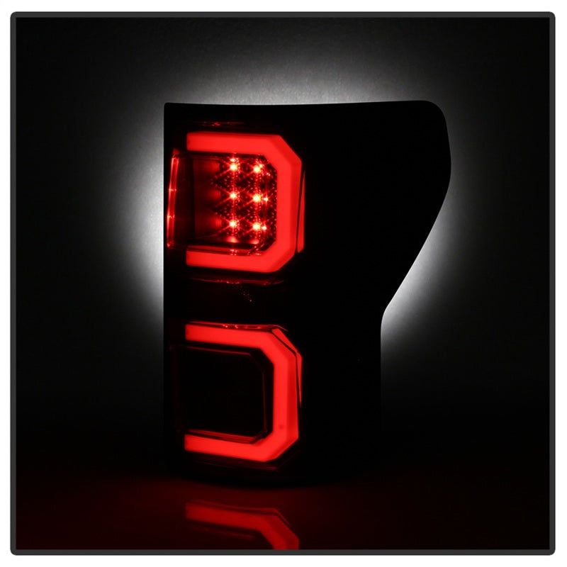 SPYDER 5085443 - SPY5085443 - Spyder 07-13 Toyota Tundra V2 Light Bar LED Tail Lights - Smoke ALT-YD-TTU07V2-LB-BSM - Shipped in Europe - Tuningsupply.com