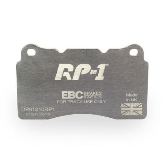 EBC DP81210RP1 - EBCDP81210RP1 - EBC Racing 2017+ Honda Civic Type-R (FK8) RP-1 Front Race Brake Pads - Shipped in Europe - Tuningsupply.com