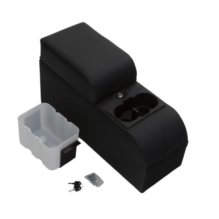 Rampage 32001 - RAM32001 - Rampage 1976-1983 Jeep CJ5 Padded Console Floor Mount - Black - Shipped in Europe - Tuningsupply.com