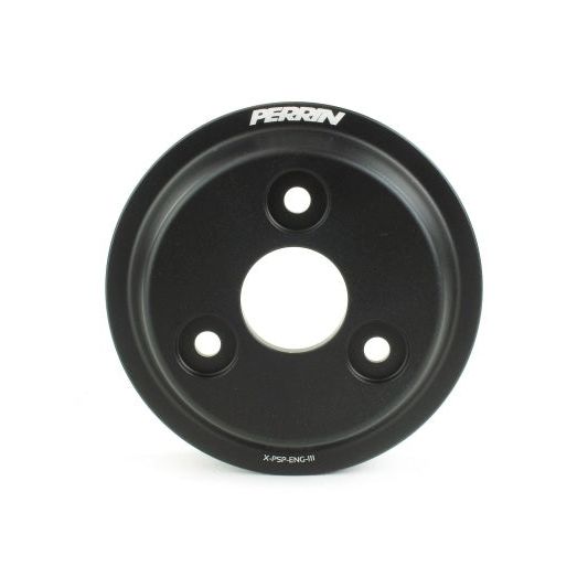 Perrin Performance PSP-ENG-111BK - PERPSP-ENG-111BK - PERRIN 15-21 Subaru WRX / 18-20 Crosstrek / 14-18 FXT Lightweight Water Pump Pulley - Blk - Shipped in Europe - Tuningsupply.com