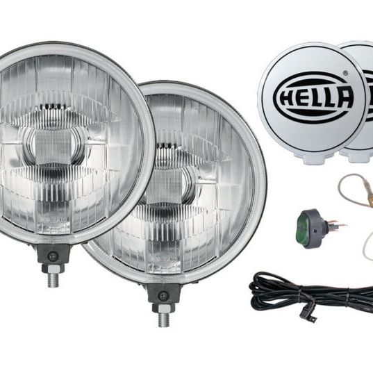 Hella LA005750952 - HELLA005750952 - Hella 500 Series 12V/55W Halogen Driving Lamp Kit - Shipped in Europe - Tuningsupply.com