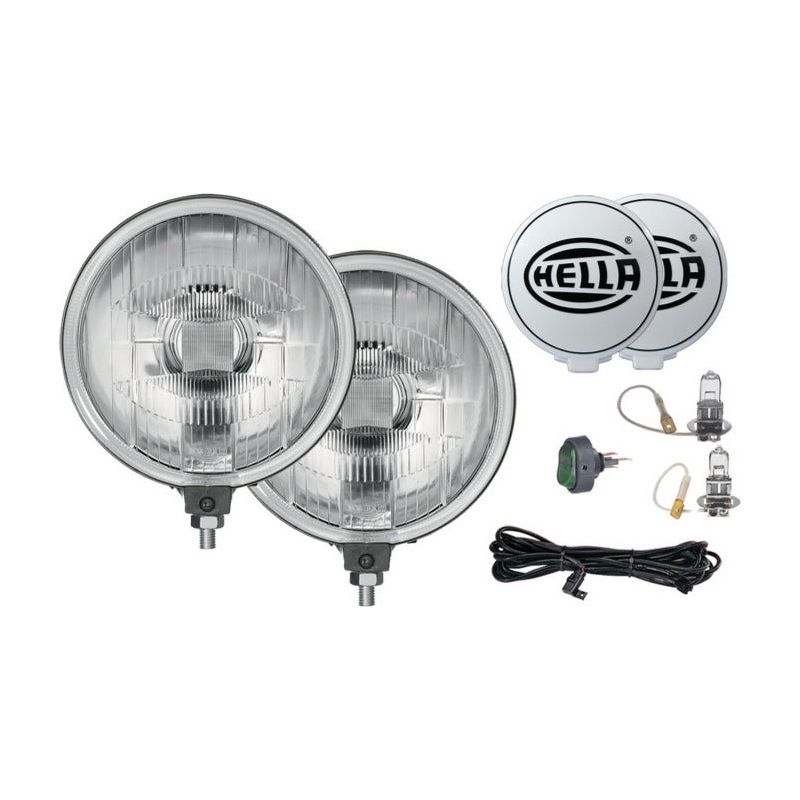 Hella LA005750952 - HELLA005750952 - Hella 500 Series 12V/55W Halogen Driving Lamp Kit - Shipped in Europe - Tuningsupply.com