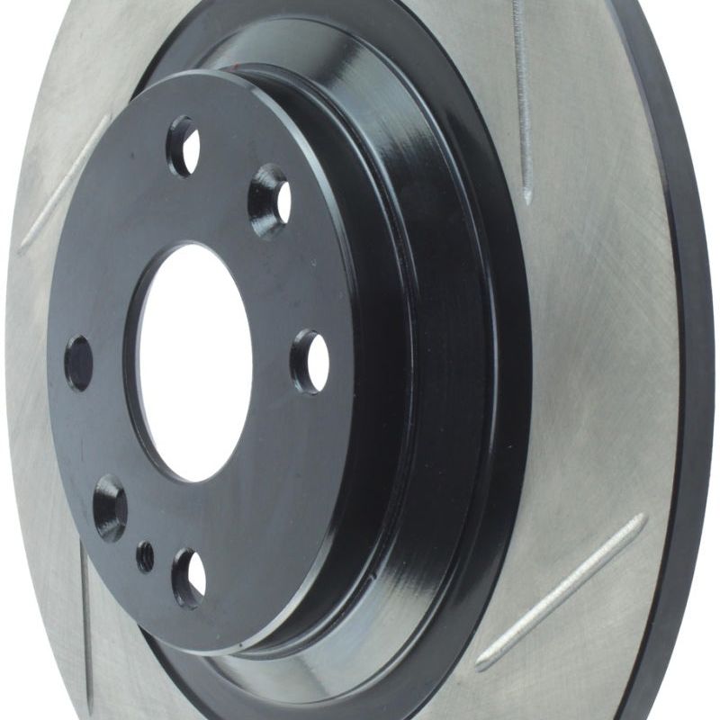 Stoptech 126.45062SL - STO126.45062SL - StopTech Power Slot 01-05 Mazda Miata Sport Suspension/Turbo SportStop Slotted Rear Left Rotor - Shipped in Europe - Tuningsupply.com