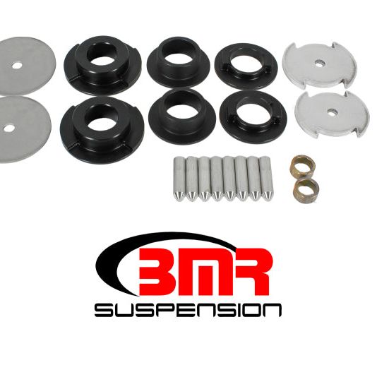 BMR Suspension BK063 - BMRBK063 - BMR 16-17 6th Gen Camaro Rear Cradle Lockout Bushing Kit - Black - Shipped in Europe - Tuningsupply.com