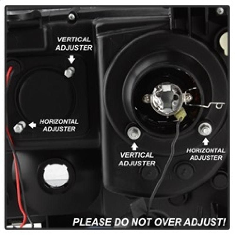 SPYDER 5084514 - SPY5084514 - Spyder Toyota Tacoma 05-11 Projector Headlights - Light Bar DRL - Black PRO-YD-TT05V2-LB-BK - Shipped in Europe - Tuningsupply.com