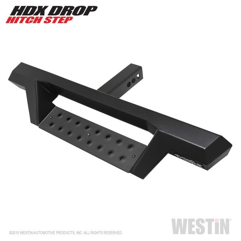 Westin 56-10015 - WES56-10015 - Westin HDX Drop Hitch Step 34in Step 2in Receiver - Textured Black - Shipped in Europe - Tuningsupply.com