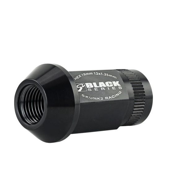 Skunk2 Racing 520-99-0835 - SKK520-99-0835 - Skunk2 12x1.25 Forged Lug Nut - Black (Set of 20) - Shipped in Europe - Tuningsupply.com