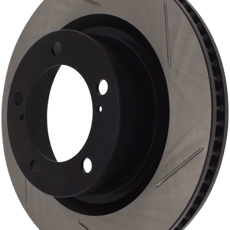 Stoptech 126.44156SL - STO126.44156SL - StopTech Power Slot 08-09 Toyota Sequoia / 07-09 Tundra Slotted Left Front Rotor - Shipped in Europe - Tuningsupply.com