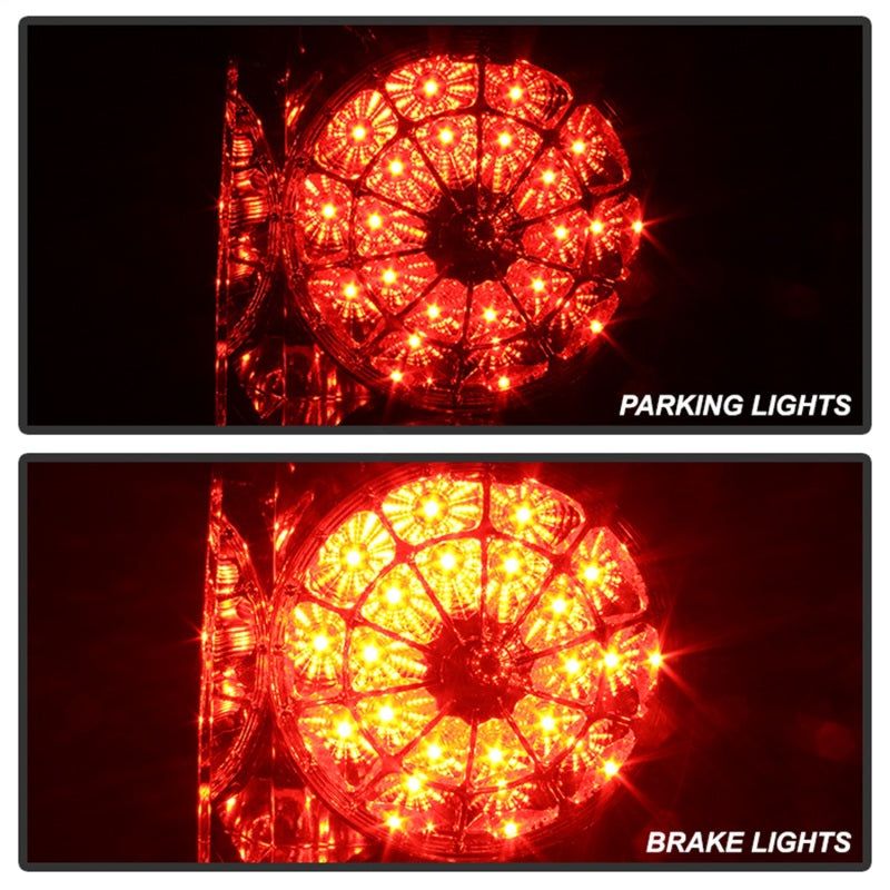 SPYDER 5029591 - SPY5029591 - Spyder Toyota Tundra 07-13 LED Tail lights Chrome ALT-YD-TTU07-LED-C - Shipped in Europe - Tuningsupply.com