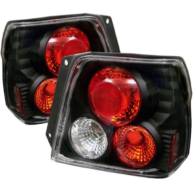 SPYDER 5008053 - SPY5008053 - Spyder Toyota Tercel 95-98 Euro Style Tail Lights Black ALT-YD-TTER95-BK - Shipped in Europe - Tuningsupply.com