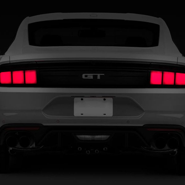 Raxiom 402183 - RAX402183 - Raxiom 15-22 Ford Mustang Profile LED Tail Lights - Gloss Black Housing (Smoked Lens) - Shipped in Europe - Tuningsupply.com