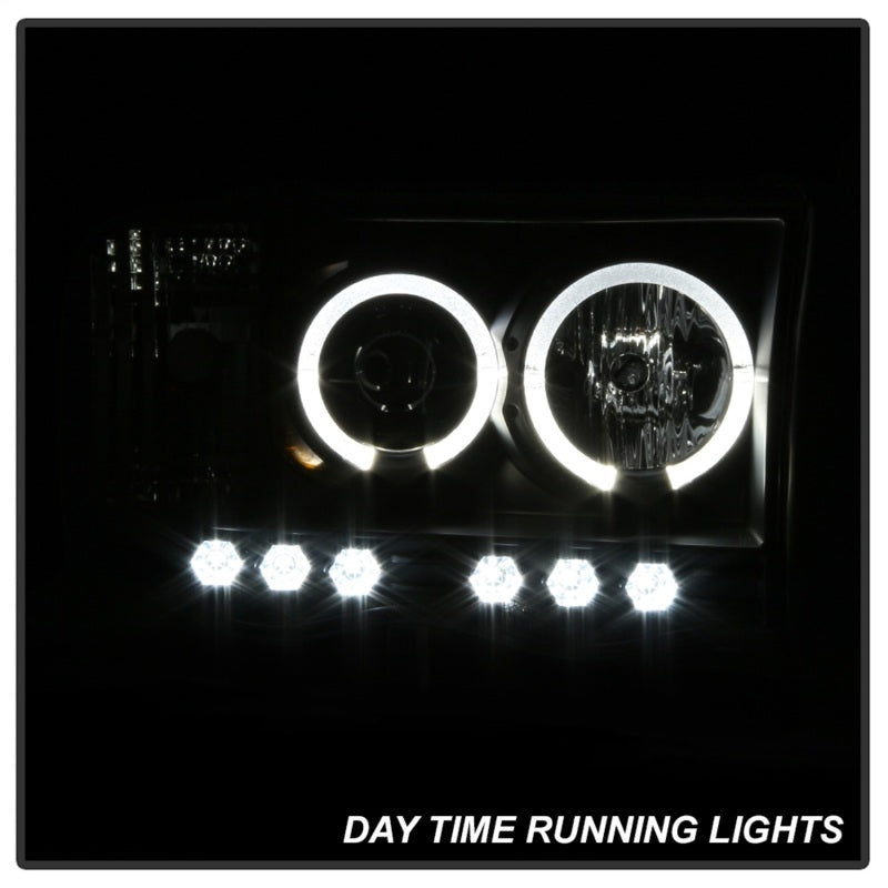 SPYDER 5009975 - SPY5009975 - Spyder Dodge Ram 1500 02-05/Ram 2500 03-05 Projector Headlights LED Halo LED Blk PRO-YD-DR02-HL-BK - Shipped in Europe - Tuningsupply.com