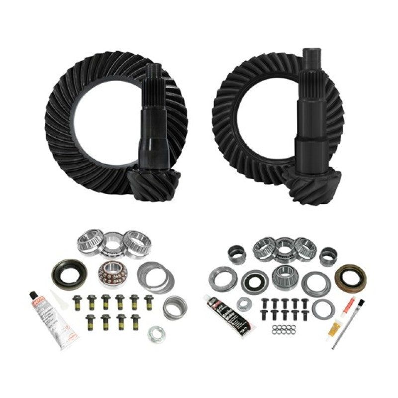 Yukon Gear & Axle YGK073 - YUKYGK073 - Yukon Complete Gear and Kit Pkg. for JL Jeep Non-Rubicon w/ D35 Rear & D30 Front - 4:56 Gear Ratio - Shipped in Europe - Tuningsupply.com
