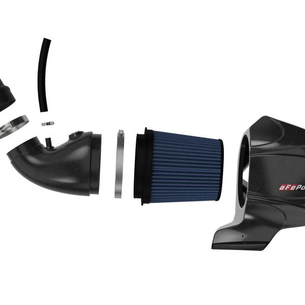 aFe 58-10001R - AFE58-10001R - aFe Black Series Cold Air Intake 12-19 Jeep Grand Cherokee (WK2) SRT-8/SRT V8 6.4L HEMI - Shipped in Europe - Tuningsupply.com