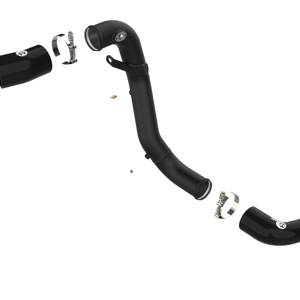 aFe 46-20509-B - AFE46-20509-B - aFe Kia Stinger 18-22 V6-3.3L (tt) BladeRunner Cold Charge Pipe- Black - Shipped in Europe - Tuningsupply.com