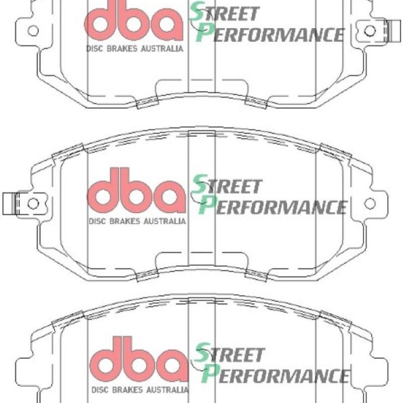 DBA DB1491SP - DBADB1491SP - DBA 03-05 Subaru WRX / 08 Subaru WRX SP500 Front Brake Pads - Shipped in Europe - Tuningsupply.com