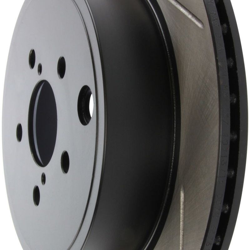 Stoptech 126.47031SR - STO126.47031SR - StopTech Power Slot 13 Scion FR-S / 13 Subaru BRZ Rear Right Slotted Rotor - Shipped in Europe - Tuningsupply.com