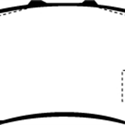 EBC DP3781/2C - EBCDP3781/2C - EBC 01-03 Acura CL 3.2 Redstuff Rear Brake Pads - Shipped in Europe - Tuningsupply.com