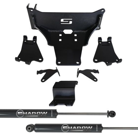 Superlift 92741 - SLF92741 - Superlift 05-22 Ford F-250/F-350 4WD Dual Steering Stabilizer Kit w/ Superlift Shocks (No Lift Req) - Shipped in Europe - Tuningsupply.com