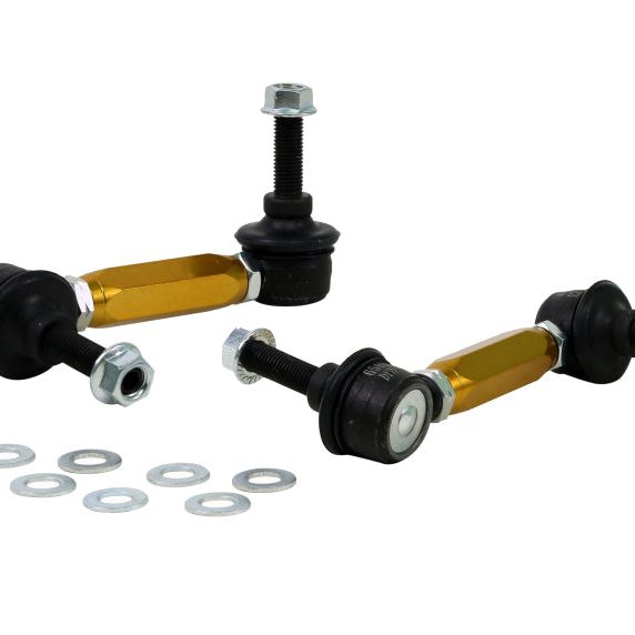 Whiteline KLC141 - WHLKLC141 - Whiteline 03-06 Nissan 350z Z33 Rear Swaybar link kit-Adjustable Ball End Links - Shipped in Europe - Tuningsupply.com
