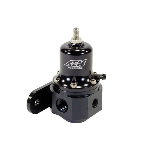 AEM 25-305BK - AEM25-305BK - AEM High Capacity Universal Black Adjustable Fuel Pressure Regulator - Shipped in Europe - Tuningsupply.com