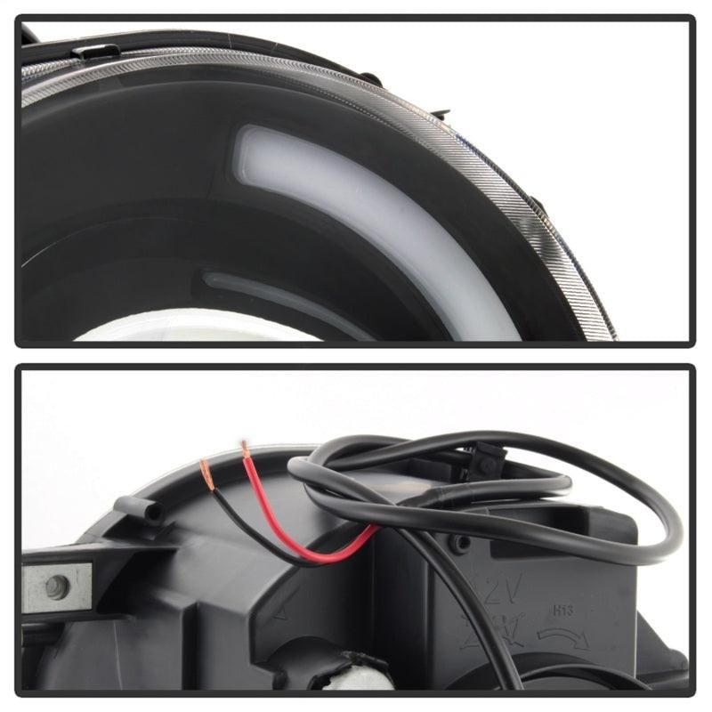 SPYDER 9039720 - SPY9039720 - xTune 15-17 Jeep Renegade Light Bar DRL Projector Headlights -Black (PRO-JH-JREN-LBDRL-BK) - Shipped in Europe - Tuningsupply.com