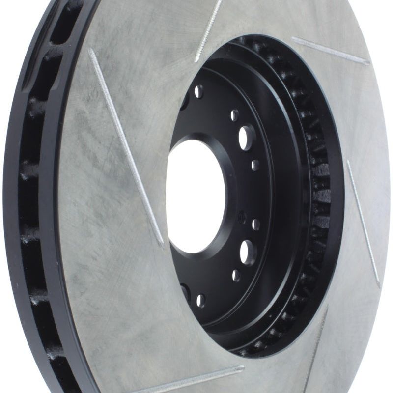 Stoptech 126.44083SL - STO126.44083SL - StopTech Power Slot 93-05 Lexus GS Series / 00-05 IS300 / 93-94 LS Series Front Left Slotted Rotor - Shipped in Europe - Tuningsupply.com