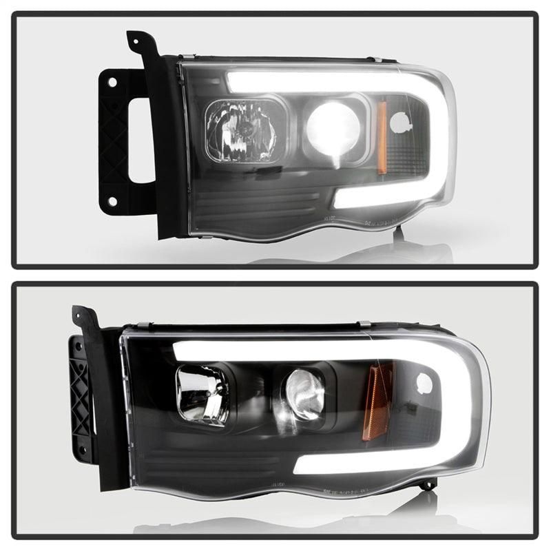 SPYDER 5088079 - SPY5088079 - Spyder Dodge Ram 1500 02-05/Ram 2500/3500 03-05 High-Power LED Headlights - Black PRO-YD-DR02V2PL-BK - Shipped in Europe - Tuningsupply.com
