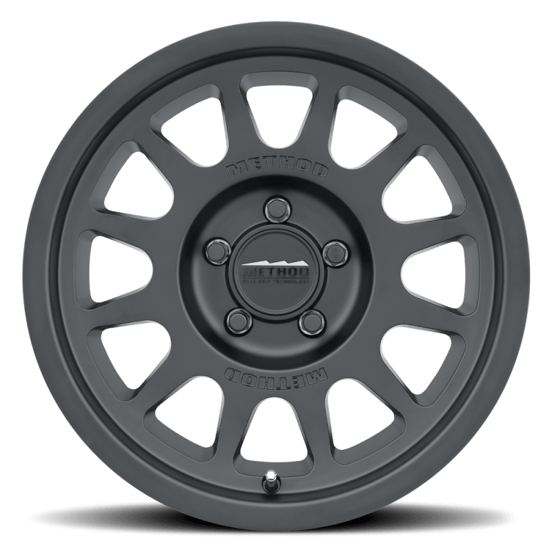 Method Wheels MR70378558500 - MRWMR70378558500 - Method MR703 17x8.5 0mm Offset 5x150 110.5mm CB Matte Black Wheel - Shipped in Europe - Tuningsupply.com
