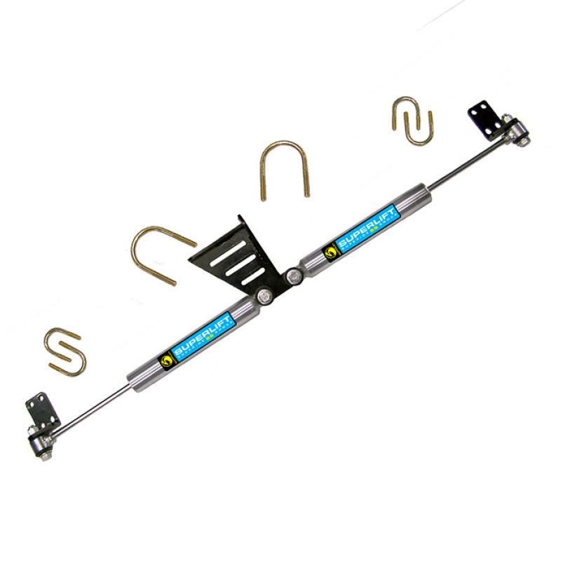 Superlift 92105 - SLF92105 - Superlift 07-18 Jeep Wrangler JK High Clearance Dual Steering Stabil. Kit- SR SS by Bilstein (Gas) - Shipped in Europe - Tuningsupply.com